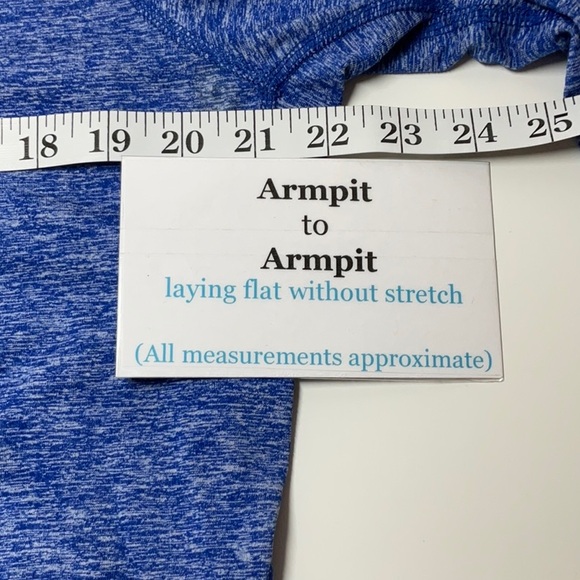 Nike Running 3/4 Zip Pullover Long Sleeve Blue XL - Picture 6 of 12